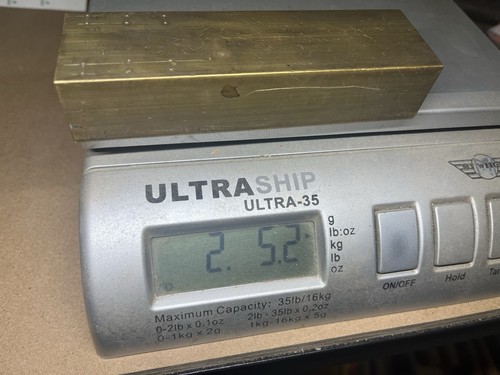 Vintage solid brass - solid,
