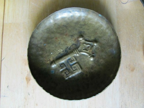 End wwii brass scrap - end,